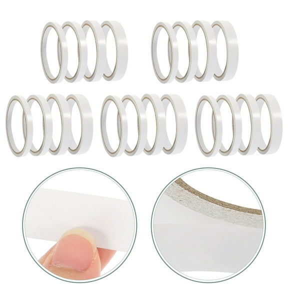 KAJNBN 20 Rolls Double Tape for Diy and Crafting Projects with High Adhesion