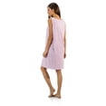 thumbnail image 4 of Casual Nights Women's Poly Cotton Sleeveless Nightgown Chemise, 4 of 4