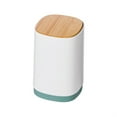 thumbnail image 1 of Porta palillos automático con diseño multiusos para hisopos de algodón e hilo dental, color verde, 1 of 5