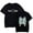 Black, variant on Tobe Nwigwe 2025 Home Is Where The Hood Is Tour T-Shirts Merch Women Clothes Trend Casual Short Sleeve Top