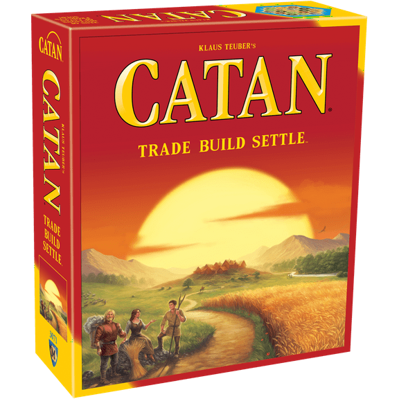 Catan Family Strategy Board Game: 5th Edition for Ages 10 and up, from Asmodee