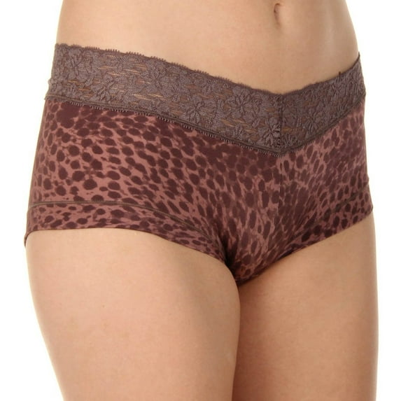 Maidenform Womens Dream Lace Boyshort - Best-Seller, 7, Plus Animal