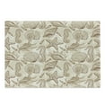 thumbnail image 1 of Beige Cutting Board, Exotic Marine Animals in Retro Style Illustration Shells Starfish Seahorse Contemporary, Decorative Tempered Glass Cutting and Serving Board, Large Size, Beige, by Ambesonne, 1 of 1