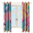 thumbnail image 3 of Flamingo Modern Window for Living Room Curtains for Child Bedroom Kitchen Decor Blinds Drapes, 3 of 7
