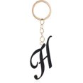 thumbnail image 1 of Letter Keychain,26 Letters A-Z Decorative Letter Keychain,Name Keychain for Women Girls Men Teenager Gift, 1 of 2