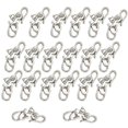 thumbnail image 3 of 20 piezas de conector de colgantes con de gato de plata para joyería de hallazgos de collar de bricolaje ,3 cm Fernando Animal Charm Pendant, 3 of 5