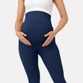 thumbnail image 4 of Iyufng Maternity Yoga Pants Stretchy Seamless Sports Casual Leggings for Outdoor Wear, 4 of 5