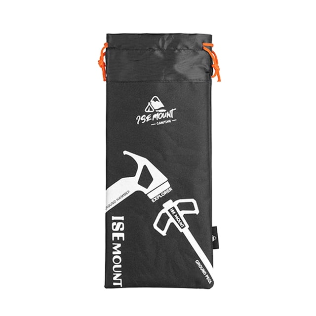 Bolsa de almacenamiento Tienda de campaña al aire libre, bolsa de almacenamiento de clavos para suel ISE MOUNT Bolsa de almacenamiento