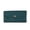 Dark green, variant on women's solid color pebbled PU leather envelope style long wallet, wallet card holder all in one multi-functional handheld money