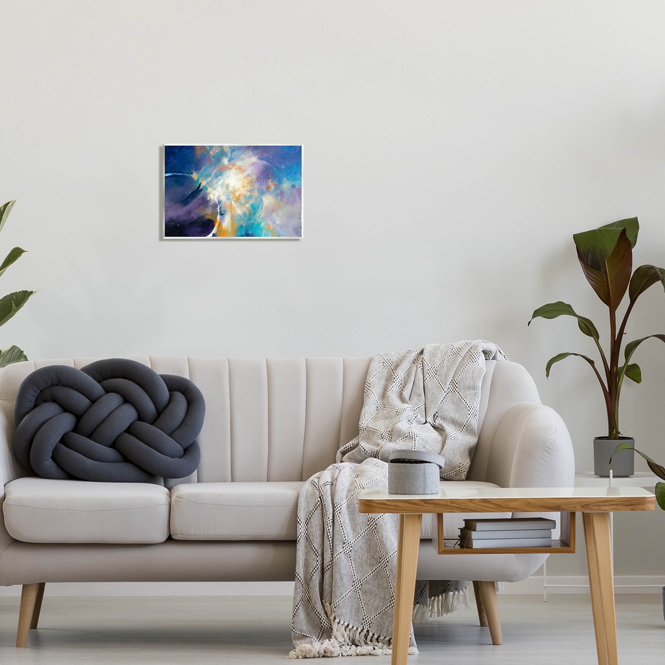 Stupell Industries Abstract Nebula Sky Scene Graphic Art Unframed Art Print Wall Art, Design by Dina D'Argo