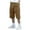 Brown, variant on lcziwo Running Shorts for Men with Multiple Pockets Solid Color Casual Holiday Cargo Shorts Outdoor Fishing Work Shorts Navy L