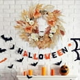 thumbnail image 6 of Lumiparty 24" Halloween Wreaths for Front Door, Prelit Fall Pumpkin Maple Leaves Wreath with Lights for Indoor Wall Window Autumn Thanksgiving Decoration, 6 of 7