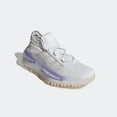 thumbnail image 4 of 11 - Adi - das Originals Men's NMD S1 Shoes, Cloud White/Cloud White/Light Purple, 4 of 6