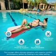 thumbnail image 5 of VOS Infinity Lounger Effusion Float for Adults, Ultra Buoyant Water Floats for Pools, Beaches, Lakes, Water Parks, 72" x 26" x 1.5"(Lone Star), 5 of 7