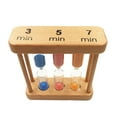 thumbnail image 1 of GROWTH TANK Wooden Hourglass Sandglass Timer for Cooking, Baking, Reading, Meditation, 1 of 7