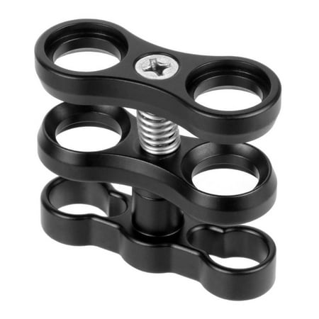 

Diving Light Butterfly Clip Arm Clamp Mount Ball Adapter Connector For Gopro