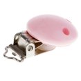 thumbnail image 1 of Clips para chupete de bebé Soportes de madera Broche para chupete infantil lindo Rosa Rosado Zulema Porta-clips de madera para chupete, 1 of 8