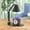 Black220V-EU, variant on Folding Aroma Candle Warmer Lamp with Timer and Dimmer Metal Wax Melting Lamp for Home Decor Adjustable Height Candle Lattern (Golden220V-EU)
