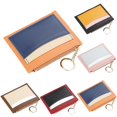 thumbnail image 3 of Portefeuille pour Femmes Patchwork Coloré Porte-Cartes Porte-Monnaie Porte-Cartes de Crédit, 3 of 10