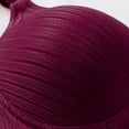 thumbnail image 7 of 2DXuixsh Super Push up Bra Women Lace Back Button Shaping Cup Adjustable Shoulder Strap Large Size Underwire Bra Lingerie for Women D Size 44, 7 of 7