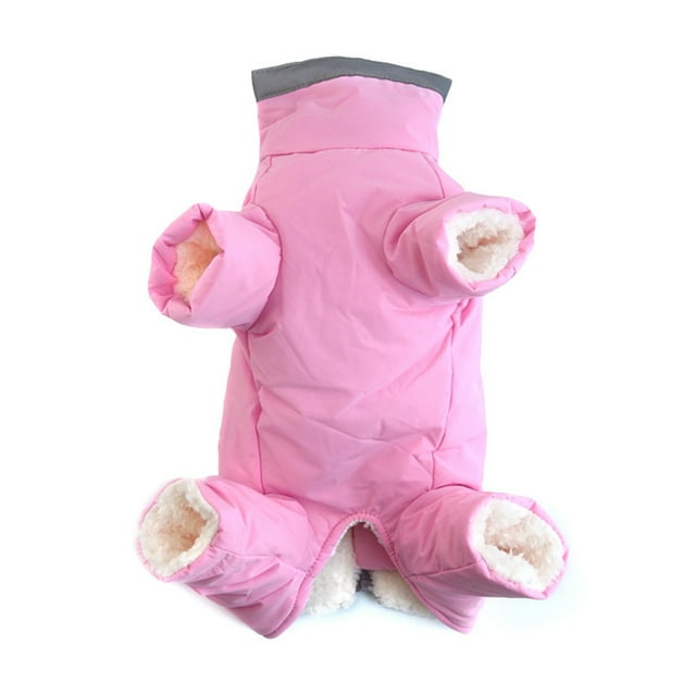 Fiudx Chaqueta de Invierno para Perro, Forro Polar Reflectante, Acolchado Suave de Algodón Pp, Mantiene Al Perro Abrigado, Protección Invernal para Exteriores, Fácil Visibilidad, Talla 10, Poliéster