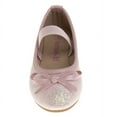 thumbnail image 5 of Kensie Girl Toddler Ballerina Flats, Pink Glitter, 8, 5 of 8