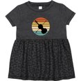 thumbnail image 3 of Inktastic Violin Music Retro Sunset Girls Baby Dress, 3 of 5