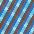 thumbnail image 1 of Ahgly Company Indoor Square Patterned Midday Blue Area Rugs, 4' Square, 1 of 1