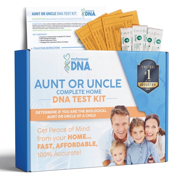 At-Home Aunt/Uncle DNA Collection Kit - Avuncular Relationship Determination - My Forever DNA