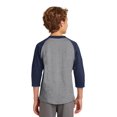 thumbnail image 2 of Sport-Tek Yt200 Youth Colorblock Raglan Jersey, 2 of 2