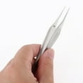 thumbnail image 3 of Pinzas y gruesas, compactas, puntiagudas, de seguridad, duraderas, de uso múltiple, micro pinzas, herramienta de maquillaje para párpados - Diámetro 0,8 mm, Puntiagudo con Apuntado con gancho, 3 of 8