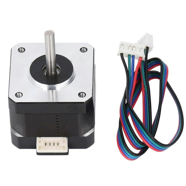 Moteur pas à pas 42, 2 phases, en acier au carbone résistant aux hautes températures, faible bruit, haute torsion, pour imprimante 3D, avec câble