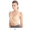 thumbnail image 4 of Guardoinrt Polyester Made Sports Bra Breathable And Fine Stitching For Comfortable Fit Exquisite Craft Top Bras Skin color L, 4 of 6