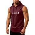 thumbnail image 5 of Kalauyu Sleeveless Hooded Workout Tank Tops for Men Graphic Print Casual Summer Athletic Loungewear Vests Tops, 5 of 5