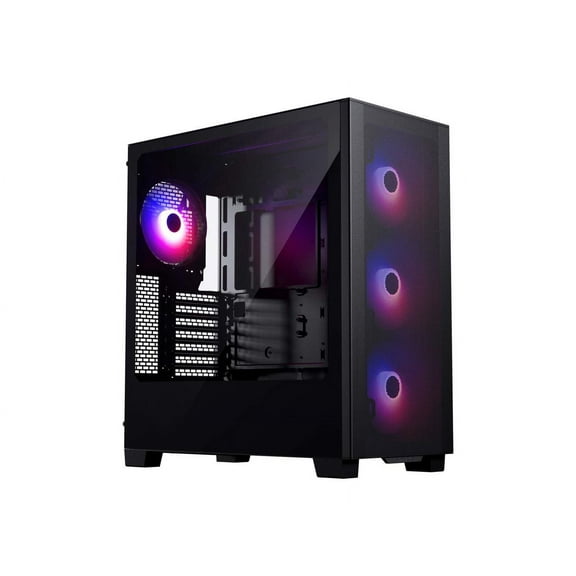 Phanteks XT Pro Ultra, Mid-Tower Gaming Chassis, 4x M25-140 Fans Included, High Airflow Performance Mesh, Tempered Glass Window, USB-C 3.2 Gen2, Black