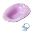 thumbnail image 4 of Baño de asiento ergonómico para uso doméstico para mujeres, resistente, portátil, multiusos para remojo Púrpura, 4 of 8