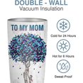 thumbnail image 3 of Gifts for Mom from Son - Mom Gifts - Birthday Gifts for Mom, Mom Christmas Gifts from Son, Mom Birthday Gifts - 20oz Tree Stainless Steel Tumbler, 3 of 6