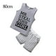 thumbnail image 4 of Guardurnaity Yinyinxull bebé niños 2 uds conjuntos sin mangas verano camisetas sin mangas pantalones cortos conjuntos de ropa gris 2-3 años conjuntos de ropa Gris 80cm Guardurnaity AP002834-02, 4 of 6