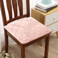 thumbnail image 4 of Cojín de asiento para silla de oficina | Almohadilla de asiento antideslizante suave y espesa | Soporte cómodo cálido y transpirable para invierno | 40x40cm | Poliéster Spandex | Uso interior y, 4 of 6