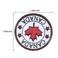 thumbnail image 5 of CTIRCHIU 8Pcs Canada Flag Brooch Pins Versatile Use for Hats Clothing Bags, 5 of 8