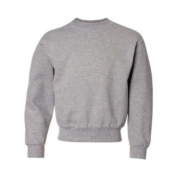 Jerzees Big Boys Nublend Seamless Ribbed Crewneck Sweatshirt