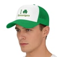 thumbnail image 7 of St. Patrick's Day Baseball Cap, I Love Shenanigans Shamrock Print Trucker Hat, Adjustable Snapback Cap for Parade, Pub Crawl, Irish Festival, Funny Novelty Hat for Men and Women-Green, 7 of 7