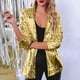 thumbnail image 1 of Prendas de abrigo y chaquetas informales sin capucha de manga larga para mujer, moda, manga larga, frente abierto, prendas de abrigo holgadas, blusa lisa, abrigo, blusa, abrigo para mujer, 1 of 7