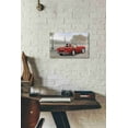 thumbnail image 2 of Epic Graffiti 'A Ride in Paris III Red Car' by Marco Fabiano, Canvas Wall Art, 18"x12", 2 of 2