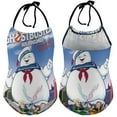 thumbnail image 6 of Ghostbusters StayPuft Children's One-piece Swimwear Halterneck Swimsuit Summer Beach Girl's Bathing Suits Breathable Beachwear, 6 of 7