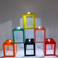 thumbnail image 2 of EIMELI Acrylic Fish Bowl Office Ornamental Transparent Desktop Ecology Box with Light, 2 of 6