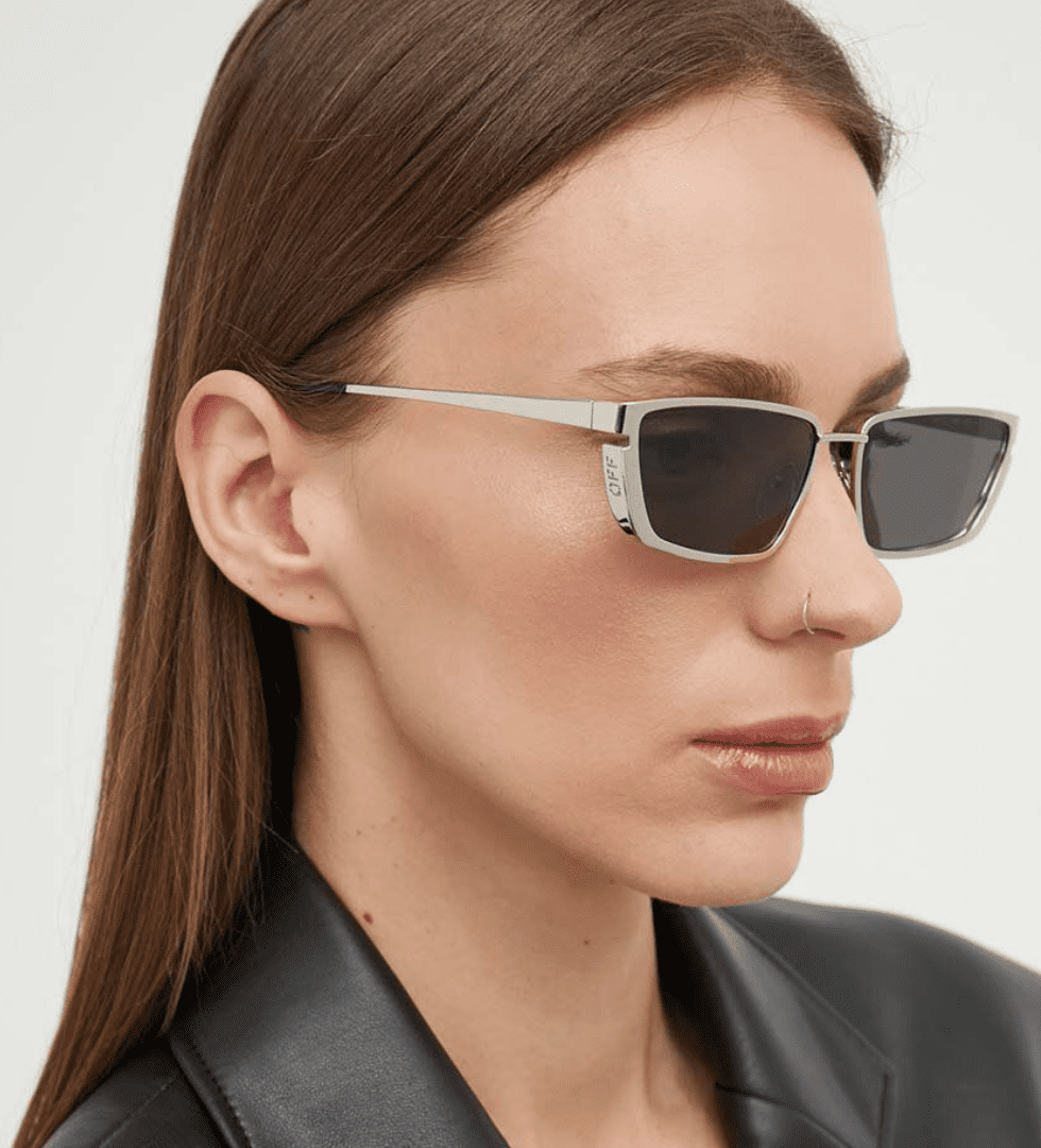 Off-White OERI115S24PLA0012807 54mm New Sunglasses - Walmart.com