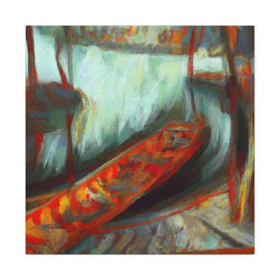 Bass Fishing Expedition - Canvas