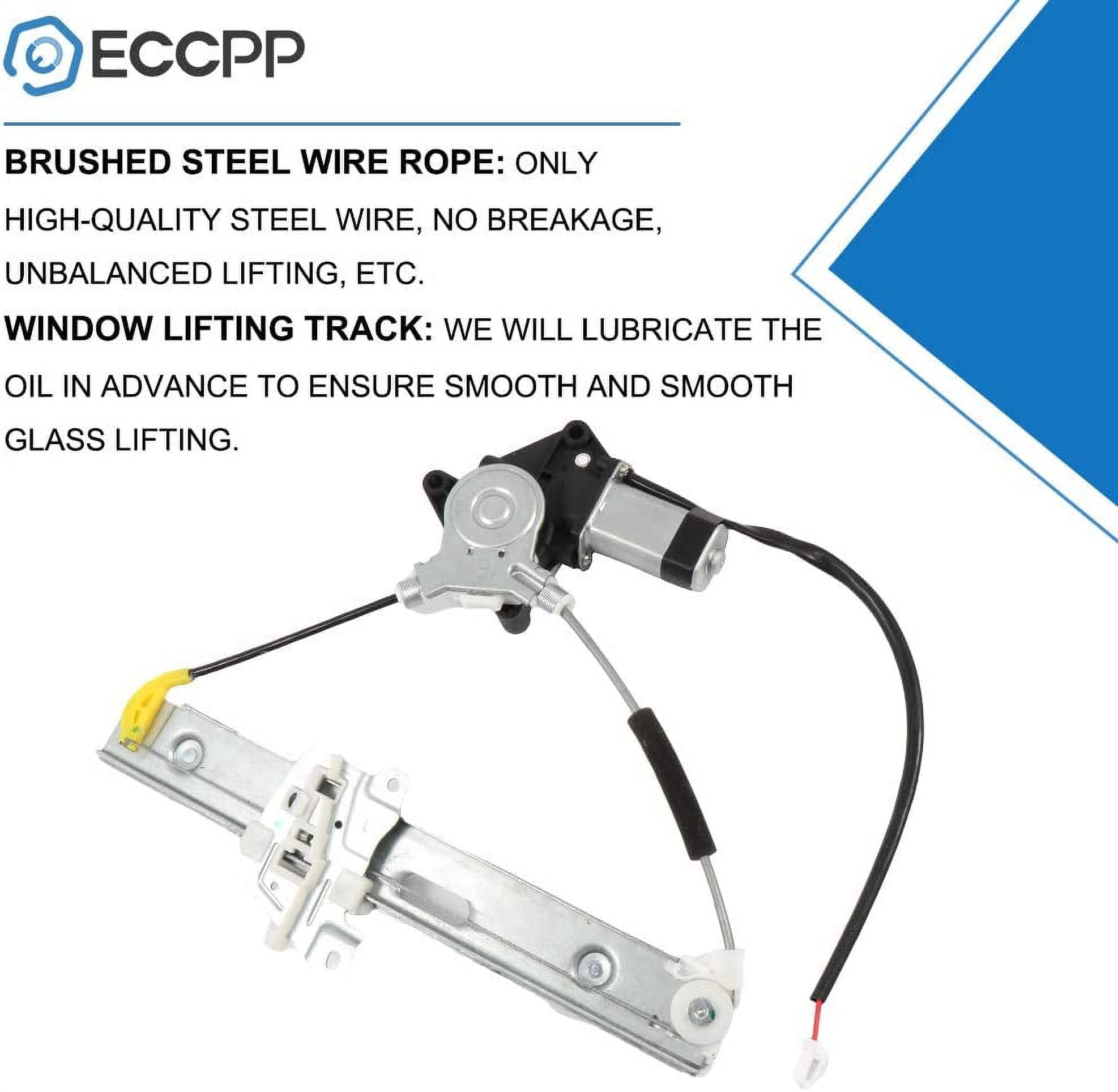 Power Window Regulator With Motor For Ford Escape / Mercury Mariner Rear Driver Side (2001-2007)