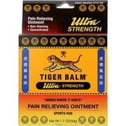 Tiger Balm Sport Rub Pain Relieving Ointment, Ultra Strength 1.70 oz